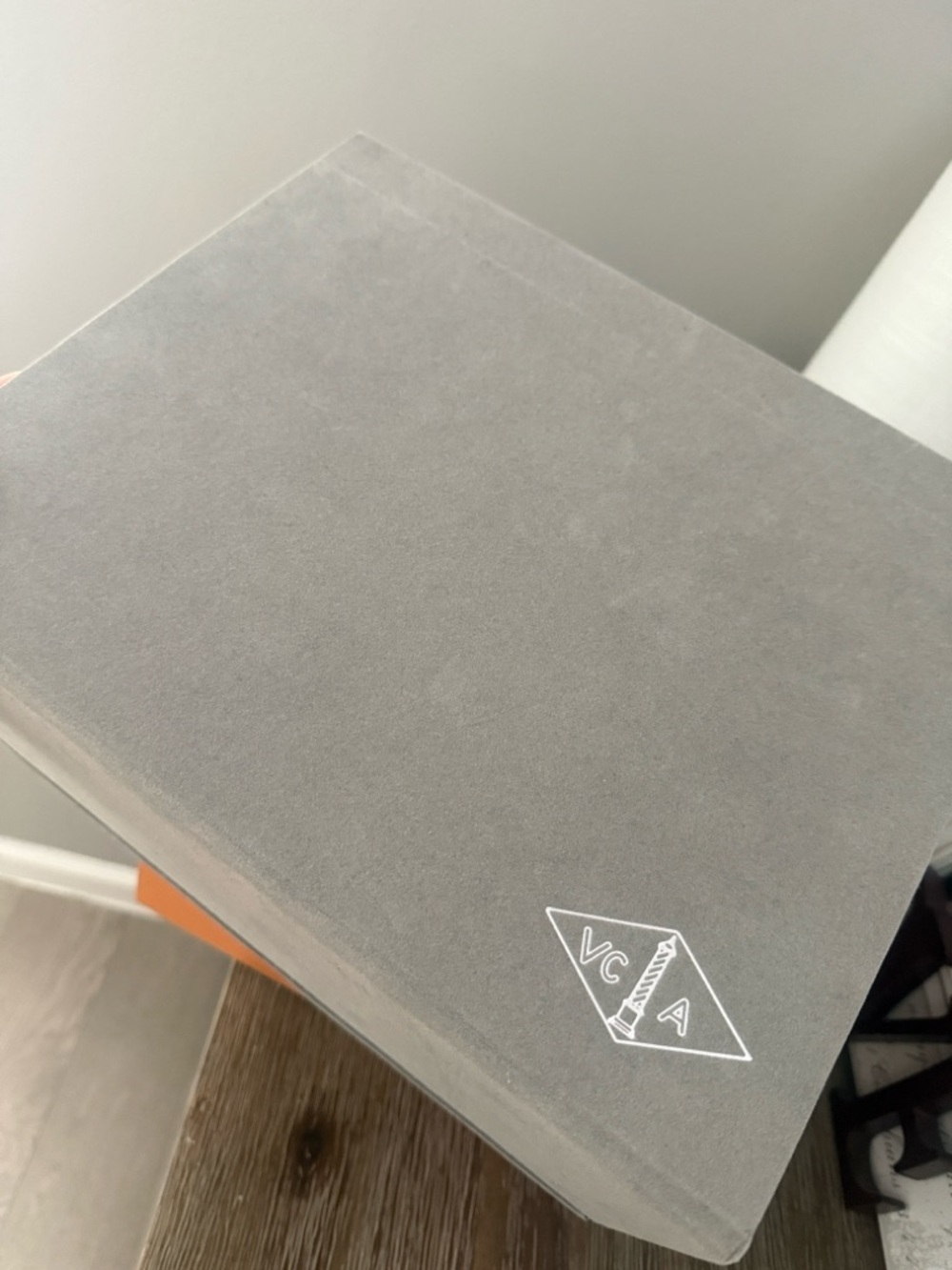 Van Cleef & Arpels Gray Jewelry Box